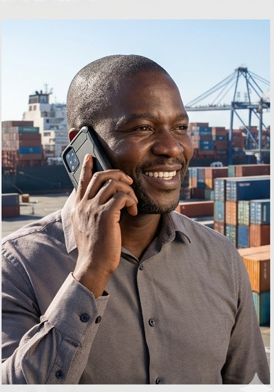 Expert — confident businessman making deals